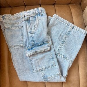 Art Class Kids Denim Cargo Jeans